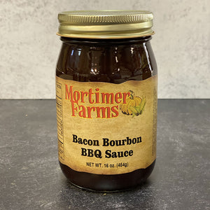 BACON BOURBON BBQ SAUCE 16OZ GRE