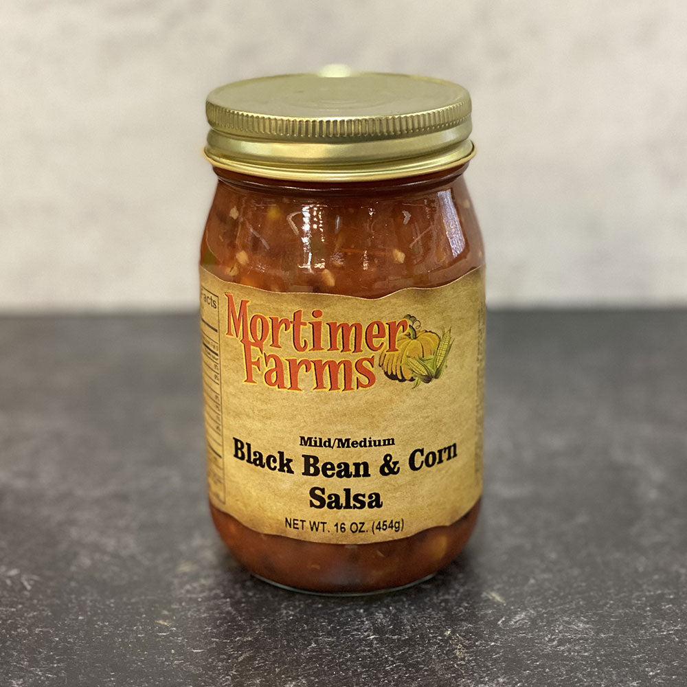 BLACK BEAN AND CORN SALSA (MED/MILD) 16OZ GRE