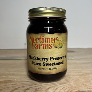 BLACKBERRY PRESERVES JUICE SWEETENED 16 OZ GRE