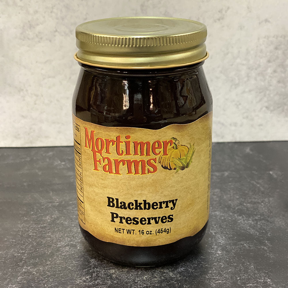 BLACKBERRY PRESERVES 16OZ GRE