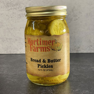 BREAD N' BUTTER PICKLES 16 OZ GRE