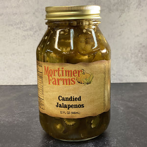 CANDIED JALAPENOS 32 OZ GRE