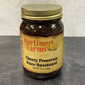 CHERRY PRESERVES JUICE SWEETENED 16OZ GRE