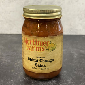 CHIMI CHANGA SALSA (MED/MILD) 16OZ GRE