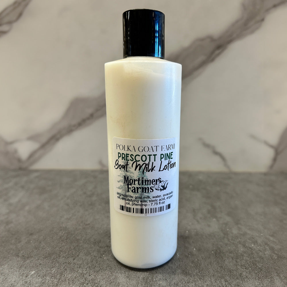 PRESCOTT PINE GOAT MILK LOTION 7.75