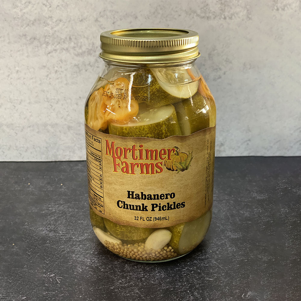 Habanero Pickle Chunks 32OZ GRE