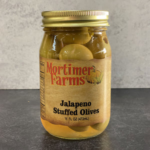 Jalapeno Stuffed Olives 16OZ GRE