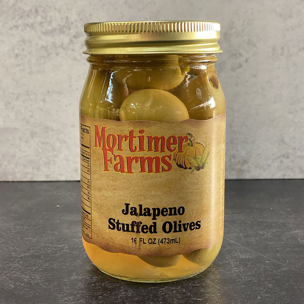 Jalapeno Stuffed Olives 16OZ GRE