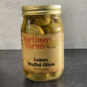 Lemon Stuffed Olives 16OZ GRE