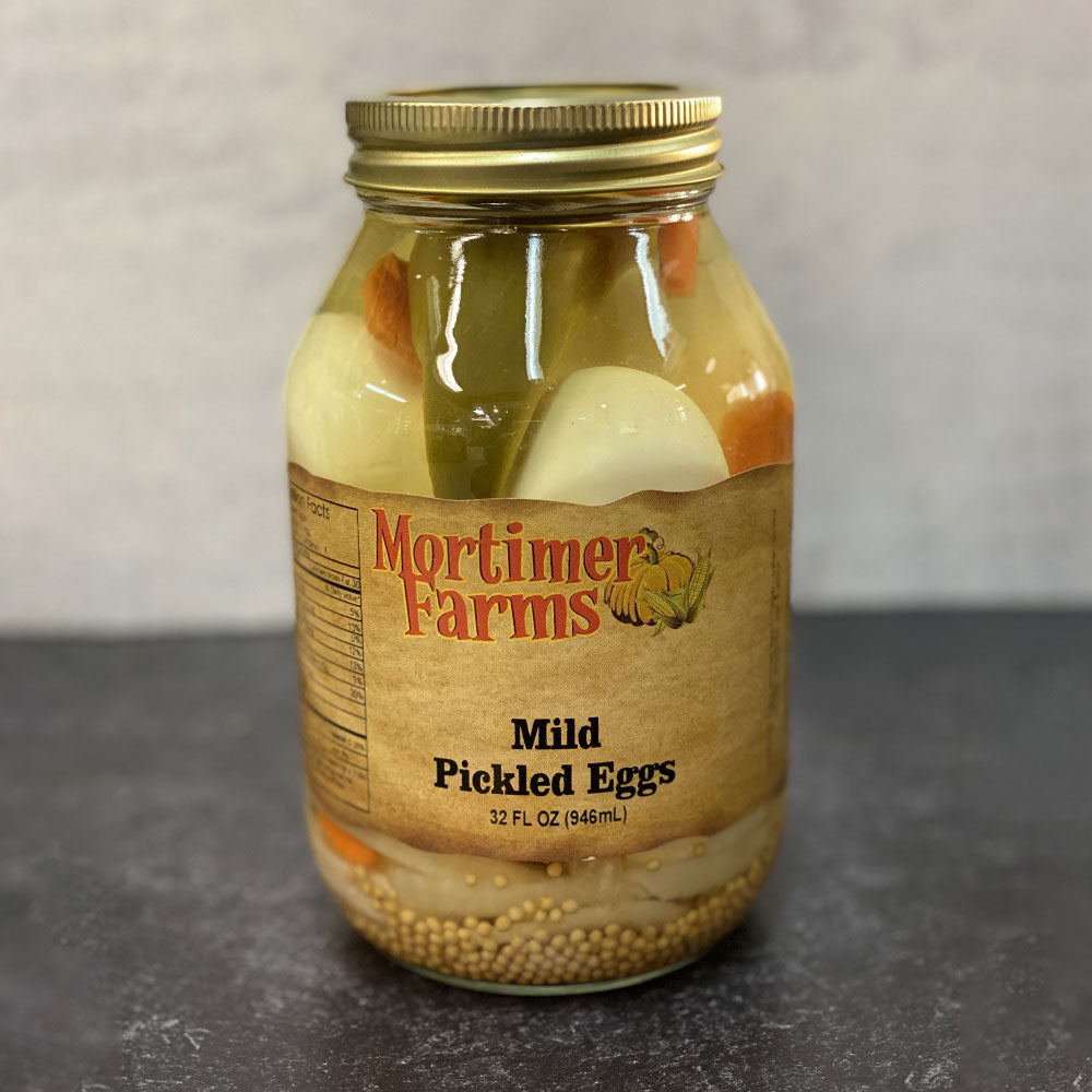 EGGS, MILD PICKLED 32OZ GRE