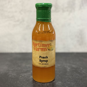 Peach Syrup 12OZ GRE