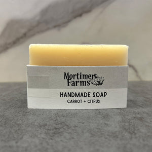 Carrot Citrus Handmade Soap