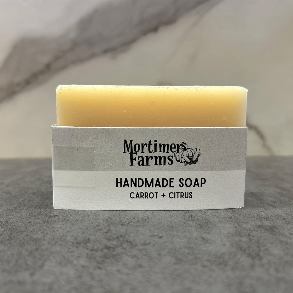 Carrot Citrus Handmade Soap