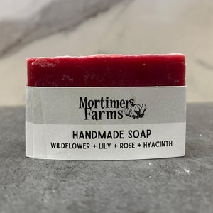 Handmade Bar Soap - Wildflower, Lily, Rose