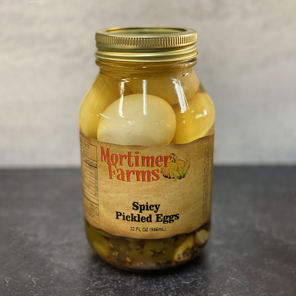 Spicy Pickled Eggs 32 Oz GRE