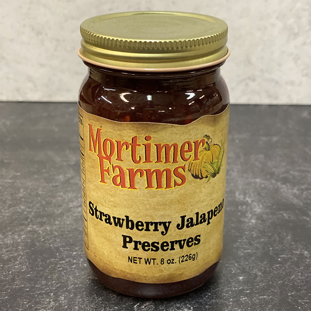 Strawberry Jalapeno Preserves 8 OZ GRE