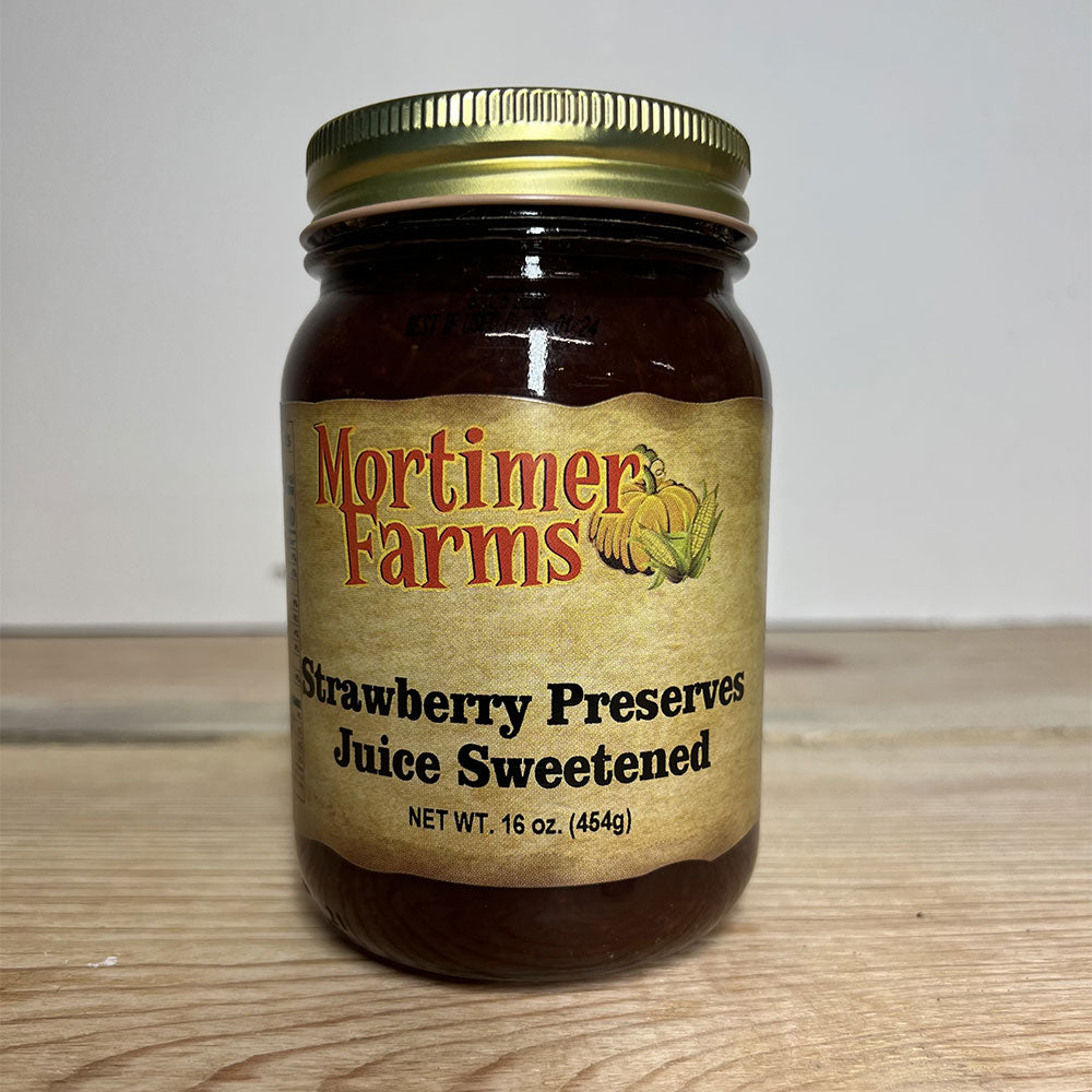 Strawberry Preserves Juice Sweetened 16OZ GRE